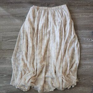 Banana Republic Flowy Maxi Skirt sz 6